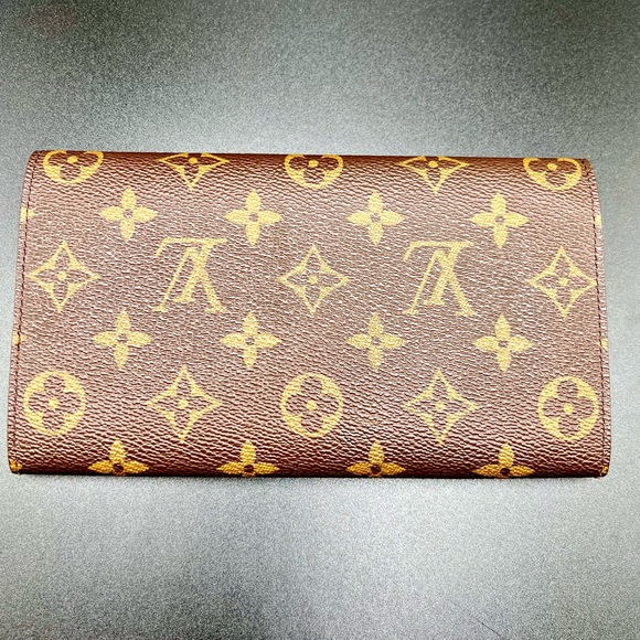 LOUIS VUITTON Monogram Pochette Porto Monnaie Bi-fold Long Wallet - Picture 2 of 8